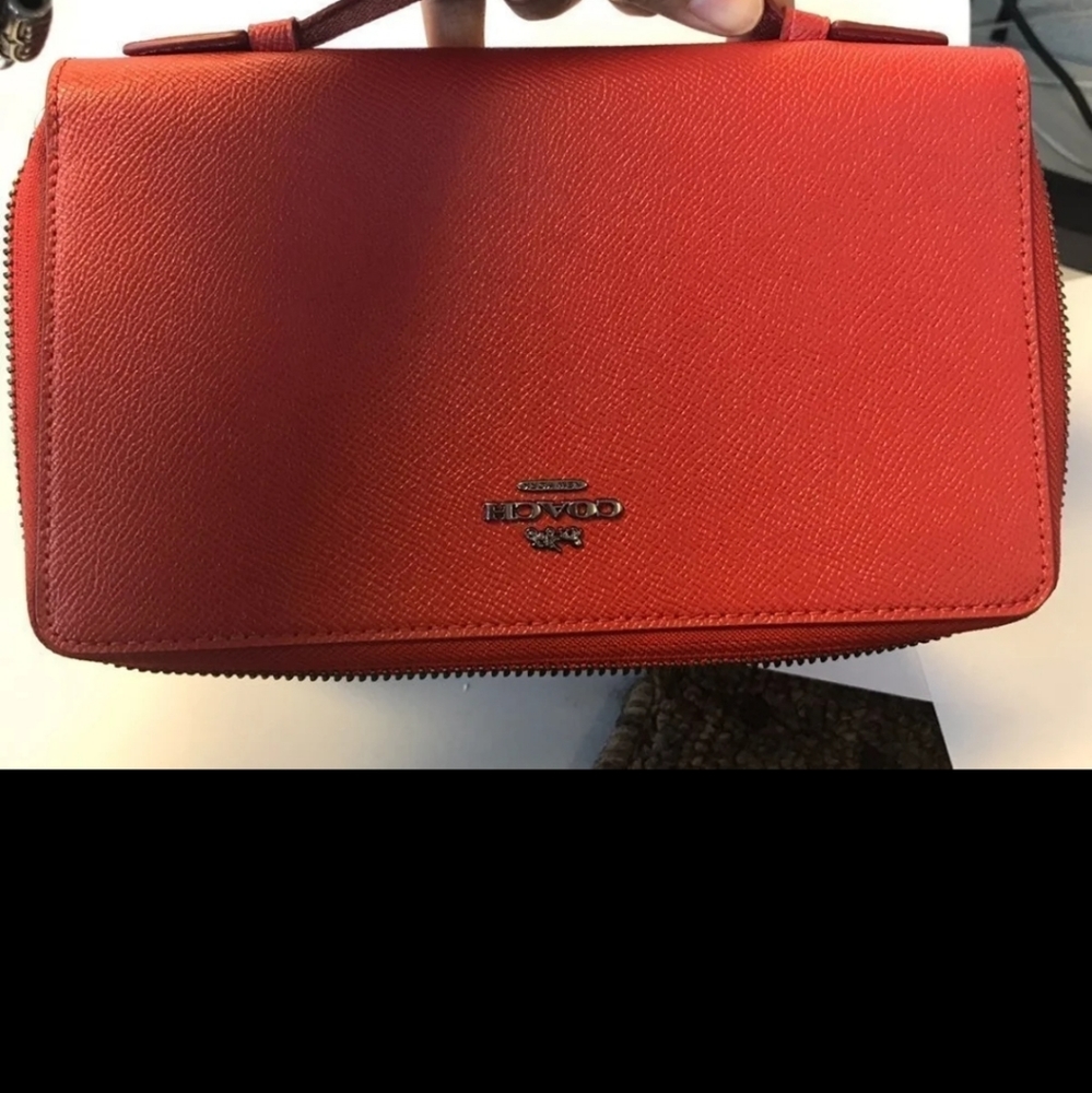 NWT COACH DOUBLE ZIP TRAVEL ORGANIZER